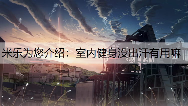 米乐为您介绍：室内健身没出汗有用嘛