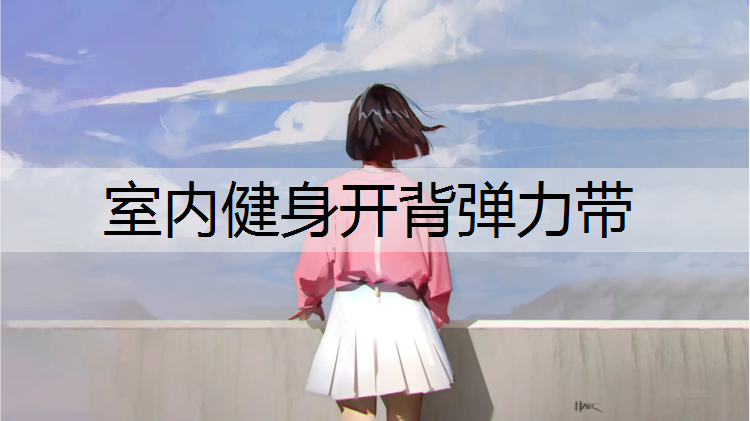 室内健身开背弹力带