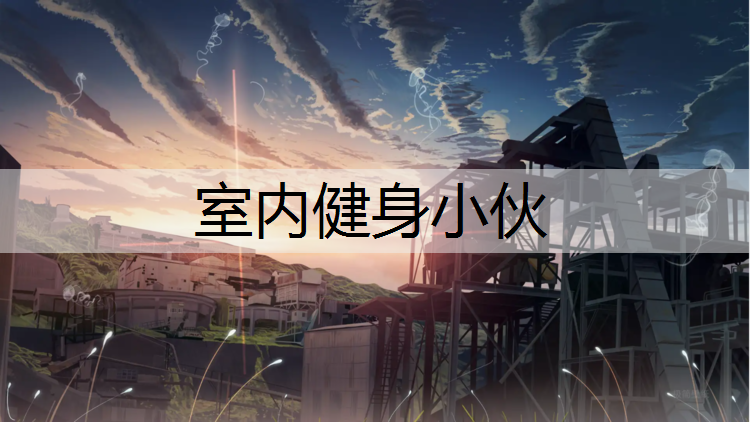 <strong>室内健身小伙</strong>
