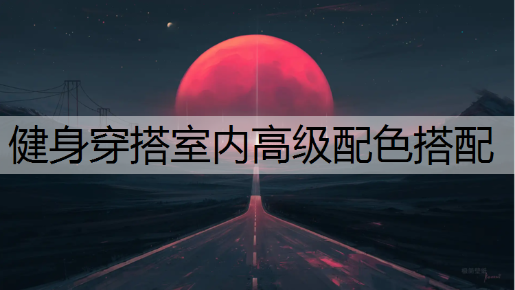 健身穿搭室内高级配色搭配