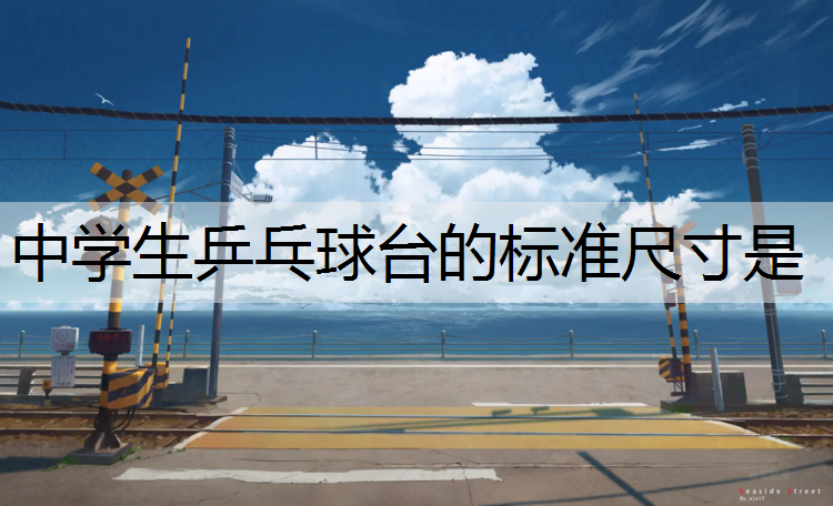 中学生乒乓球台的标准尺寸是