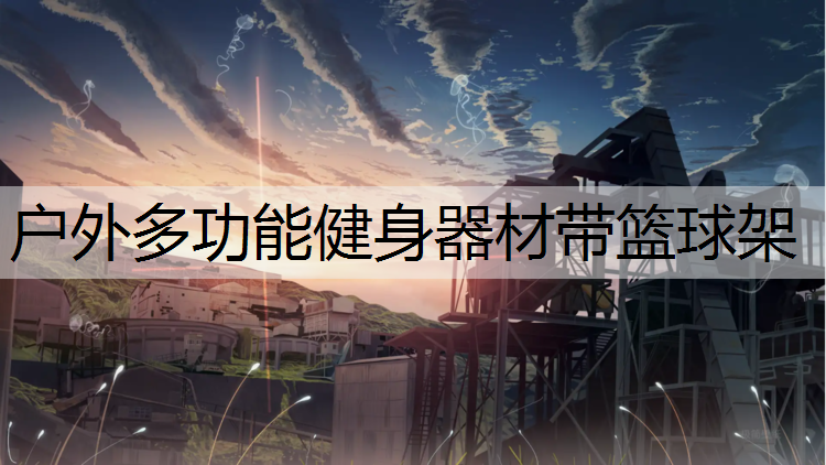 户外多功能健身器材带篮球架